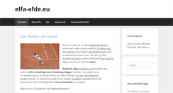 Desktop Screenshot of elfa-afde.eu