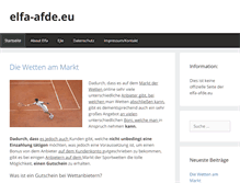 Tablet Screenshot of elfa-afde.eu